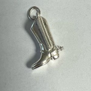 Tiffany & Co. Cowboy Boot Charm Silver